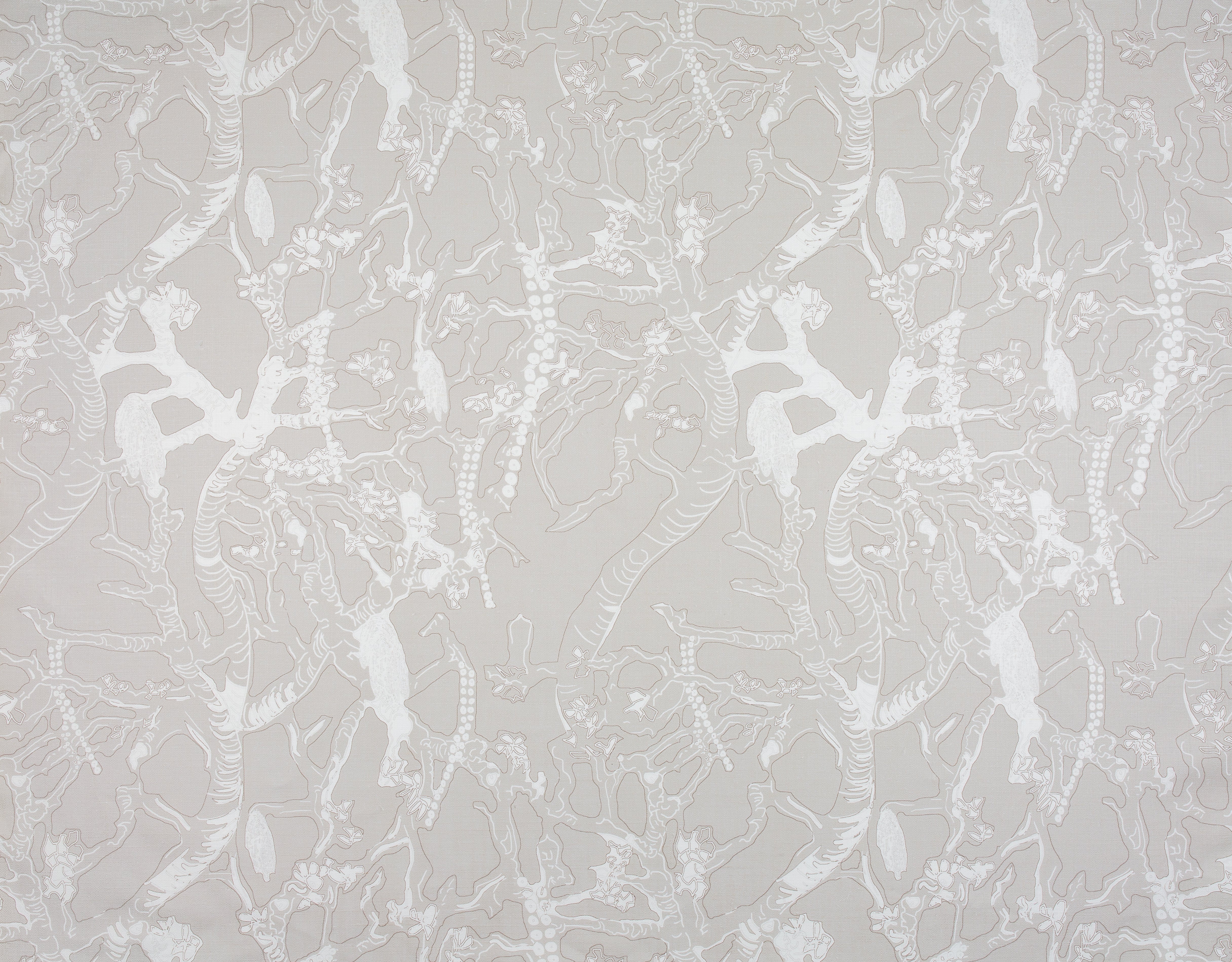 60 Oaks Fabric in Mushroom