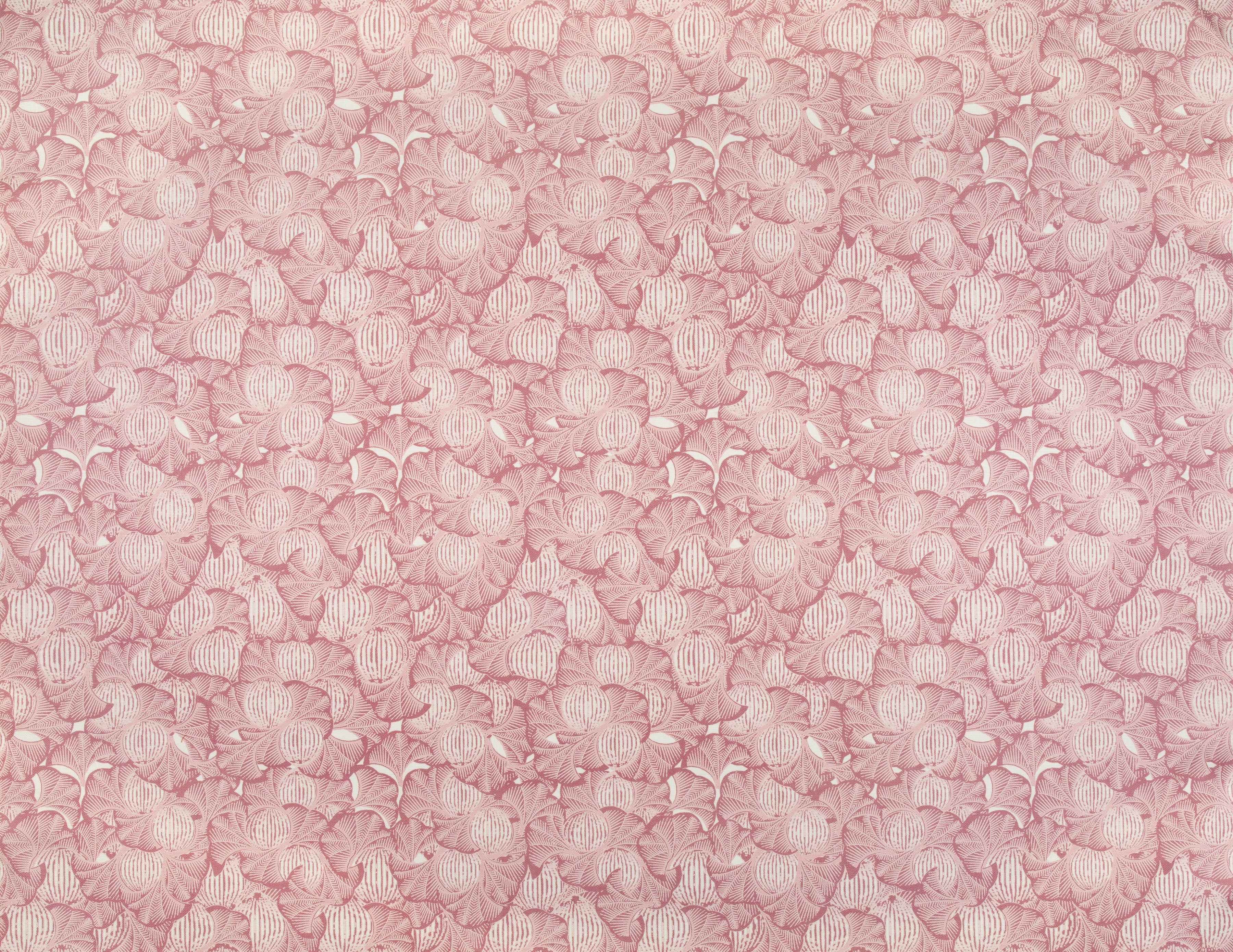 Foliage Fabric in Berry