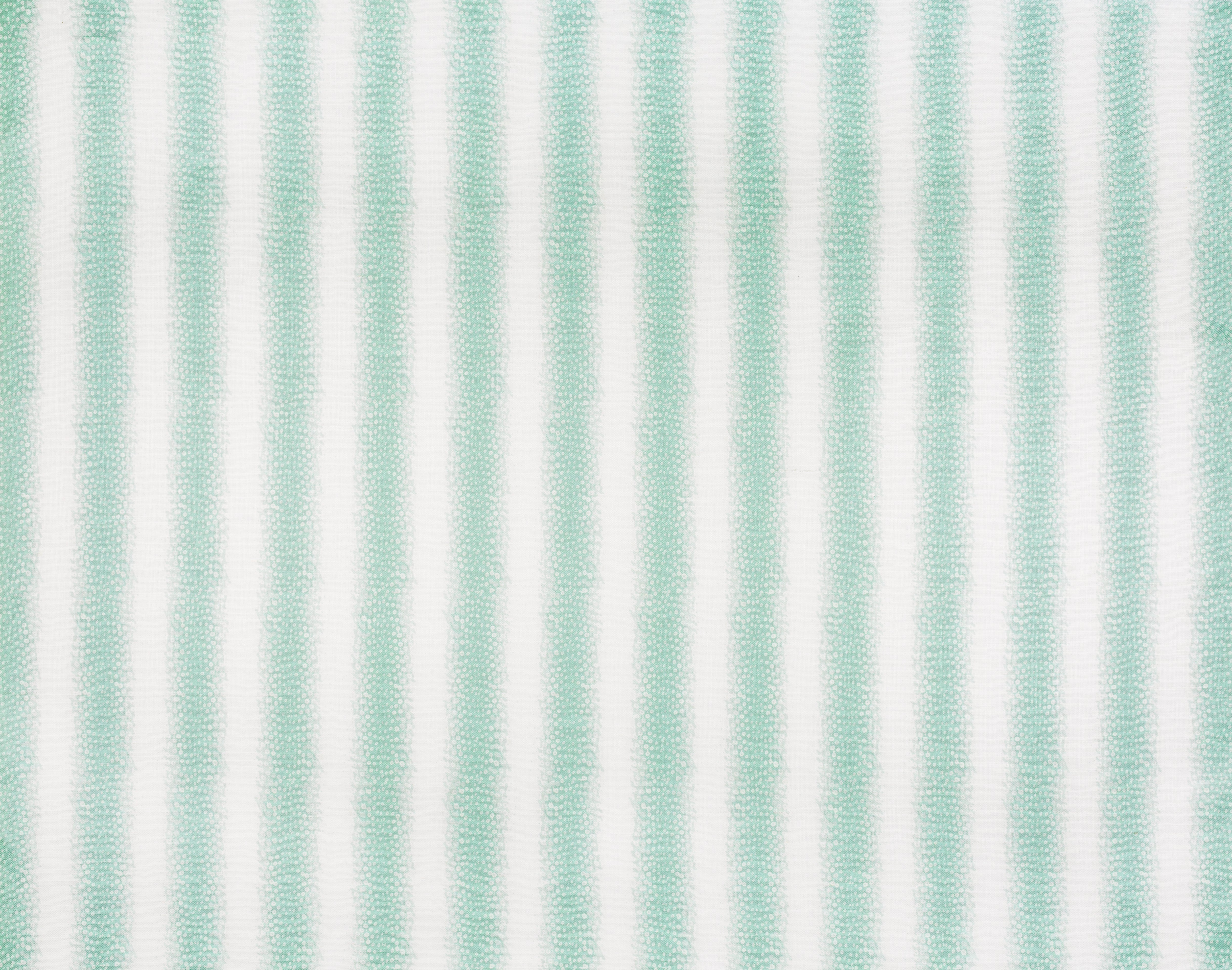 Speckled Stripe Fabric in Seafoam