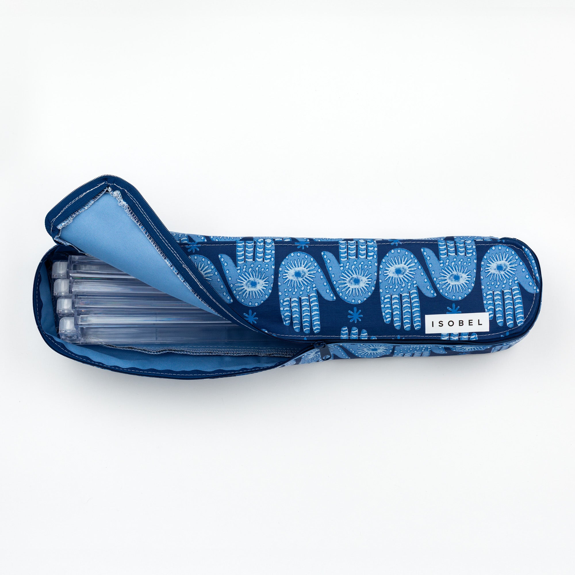 Hamsa Mahjong Rack Bag in Midnight