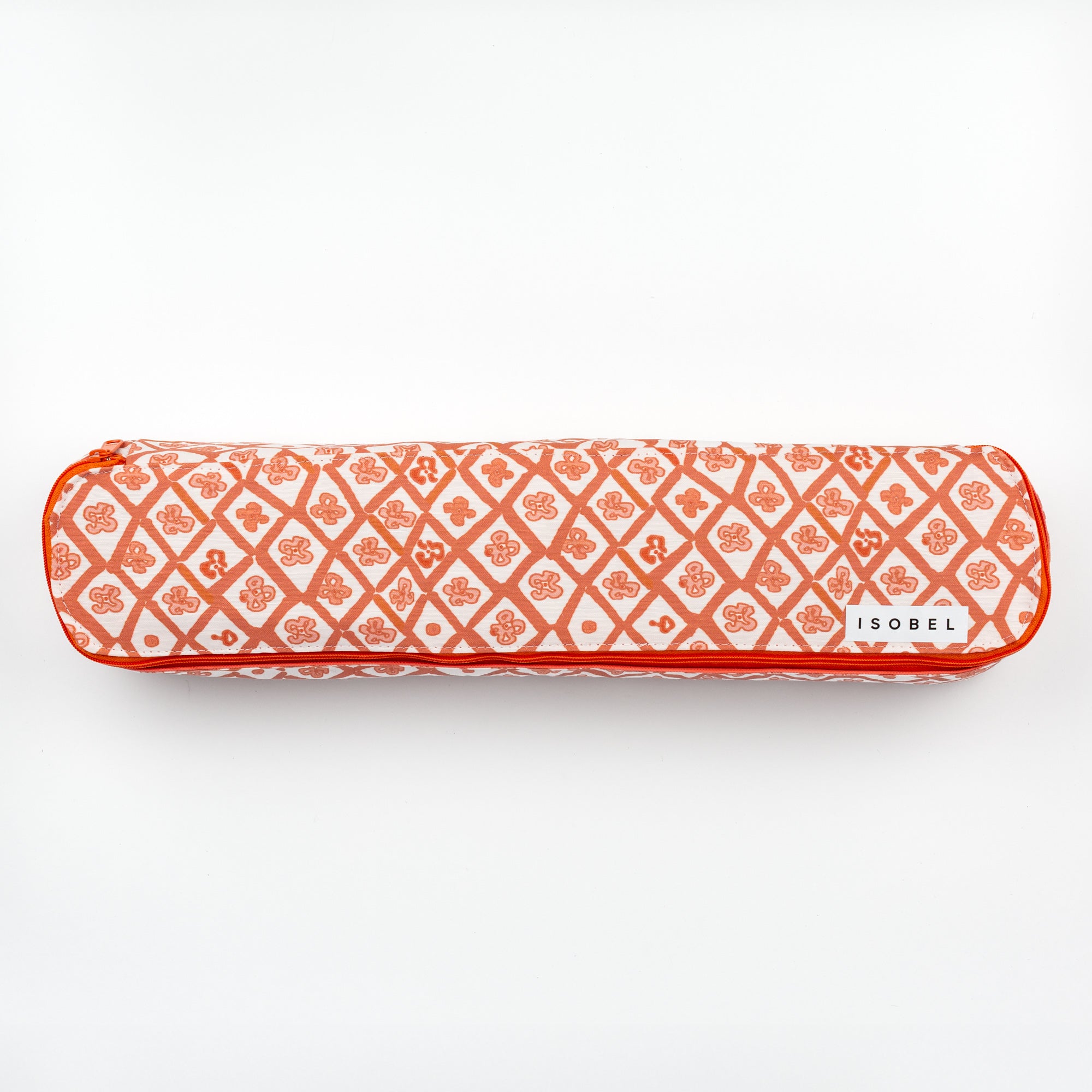 Picasso Trellis Mahjong Rack Bag in Coral