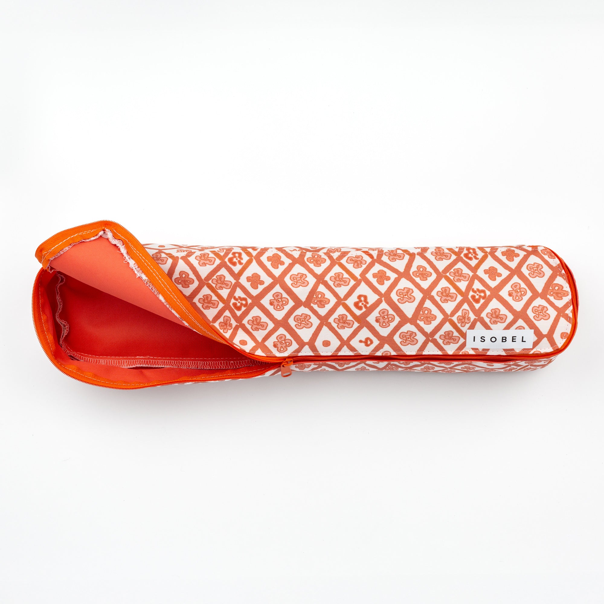 Picasso Trellis Mahjong Rack Bag in Coral