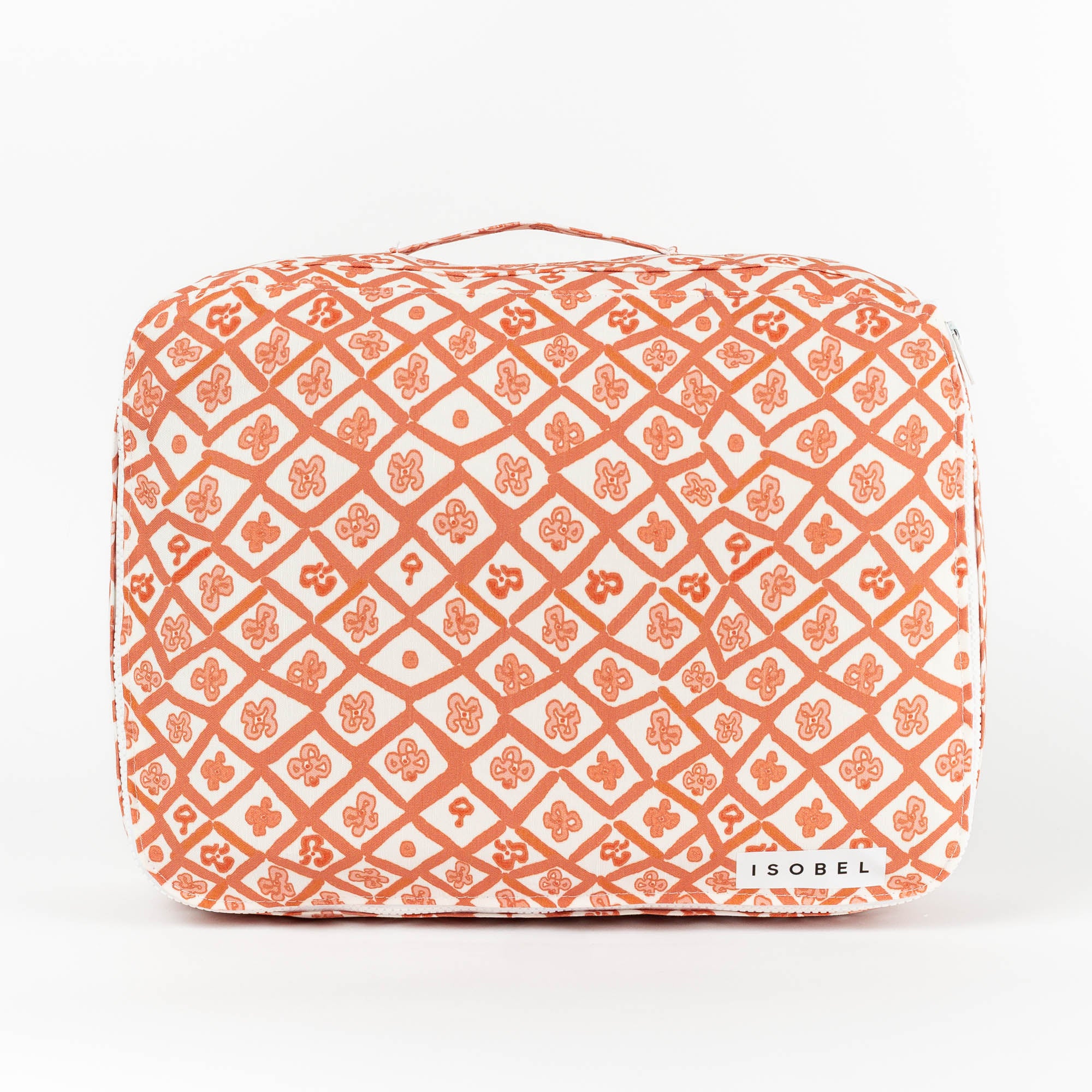 Picasso Trellis Packing Cube in Coral