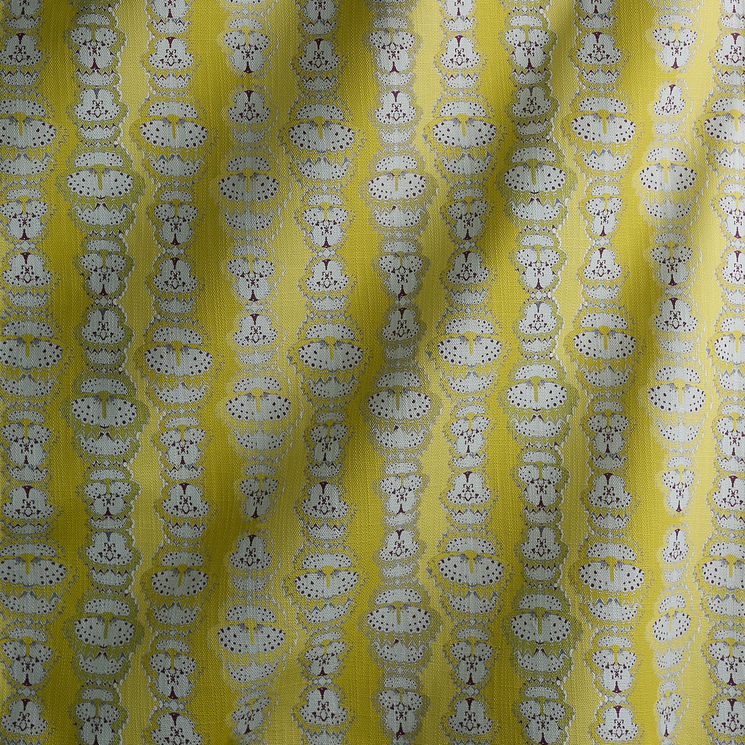 Fluttered Stripe Fabric in Citrus
