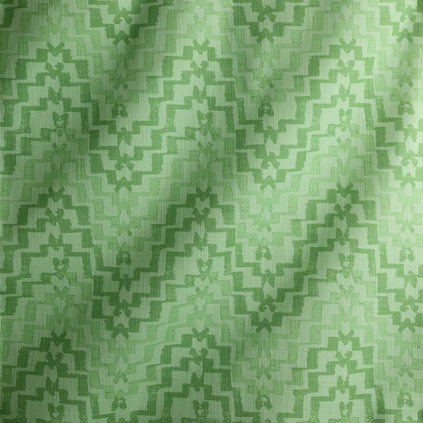 Organic Zig Zag in Seaglass