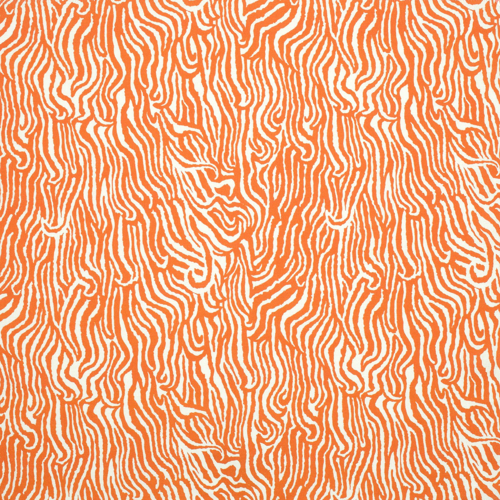 Leo Fabric in Cantaloupe