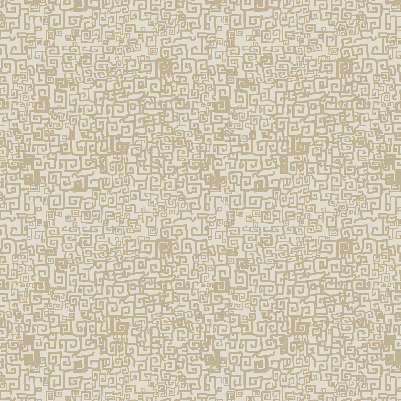 Grecian Grid Fabric in Stone