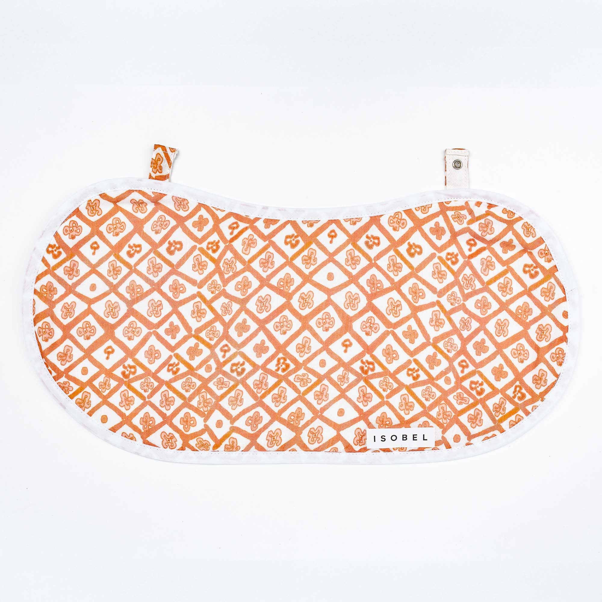 Picasso Trellis Bib in Peach