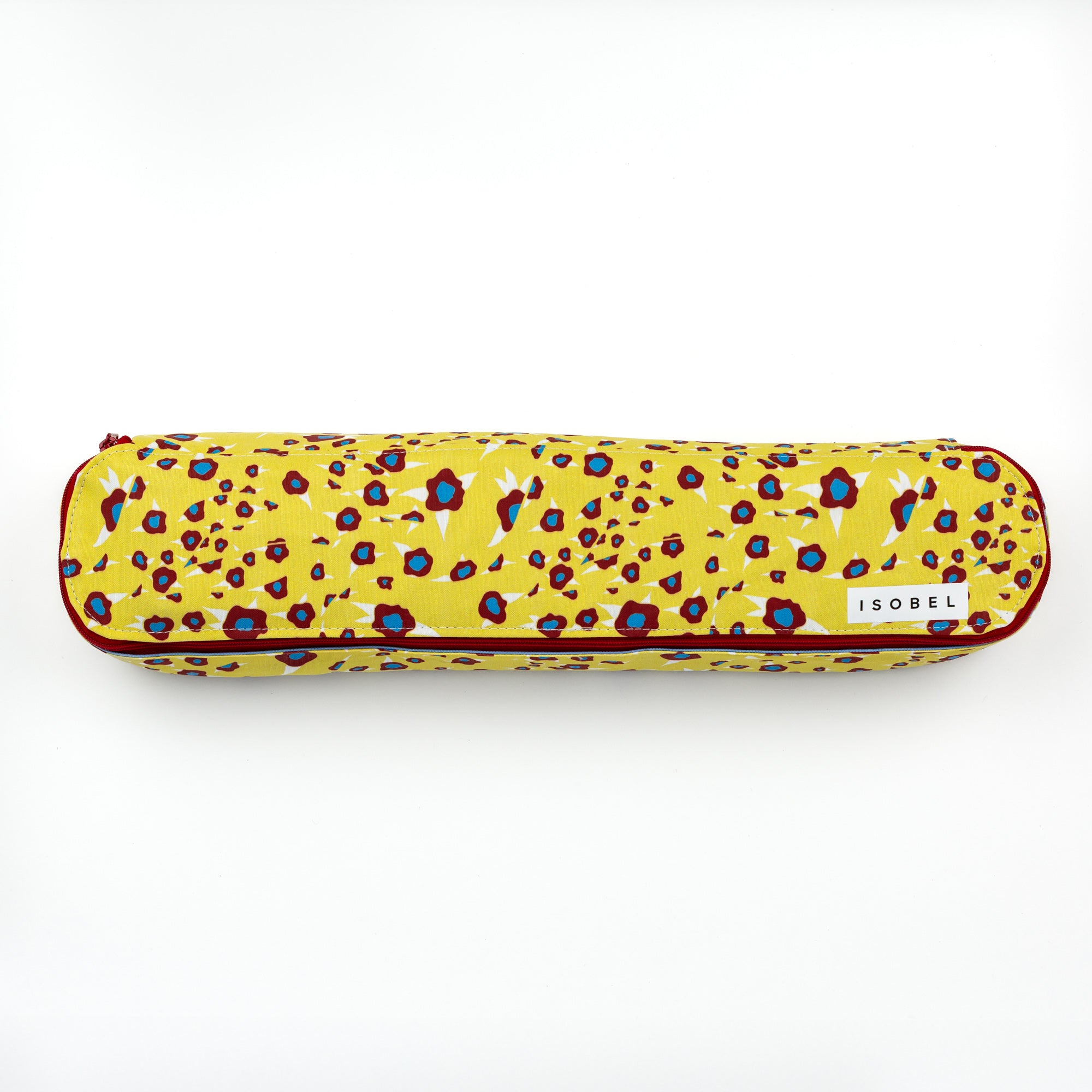 Folded Floral Mahjong Rack Bag in Buttercup