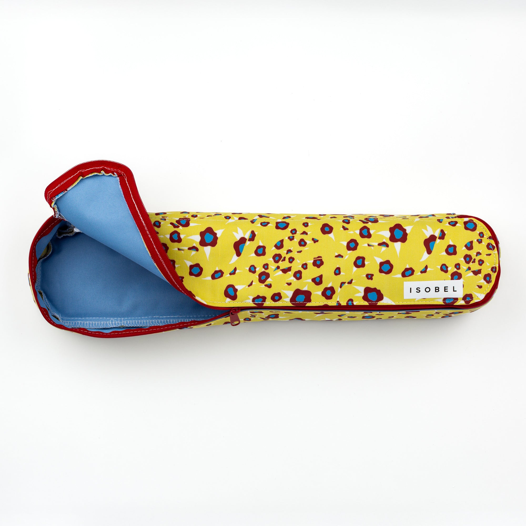 Folded Floral Mahjong Rack Bag in Buttercup
