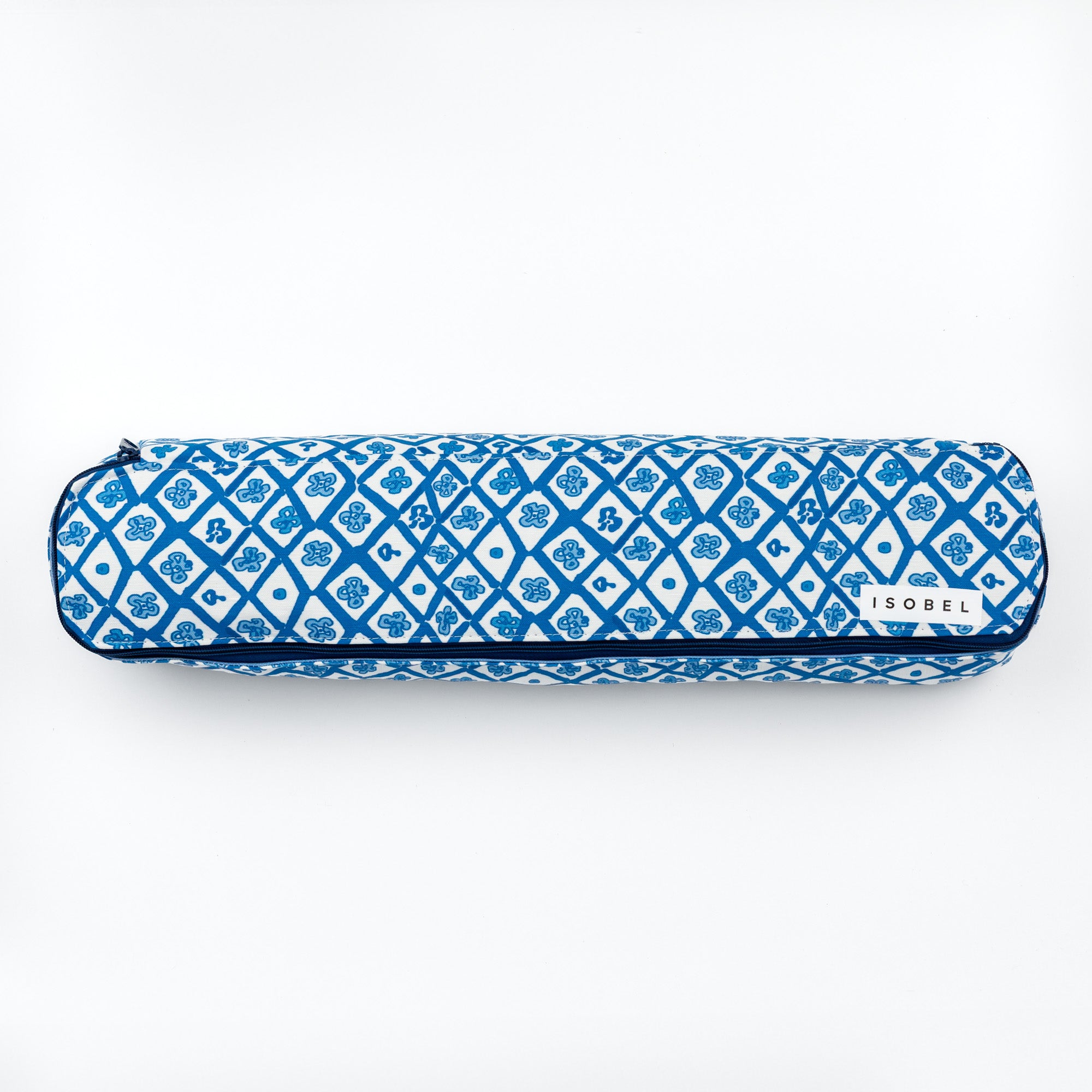 Picasso Trellis Mahjong Rack Bag in Cobalt