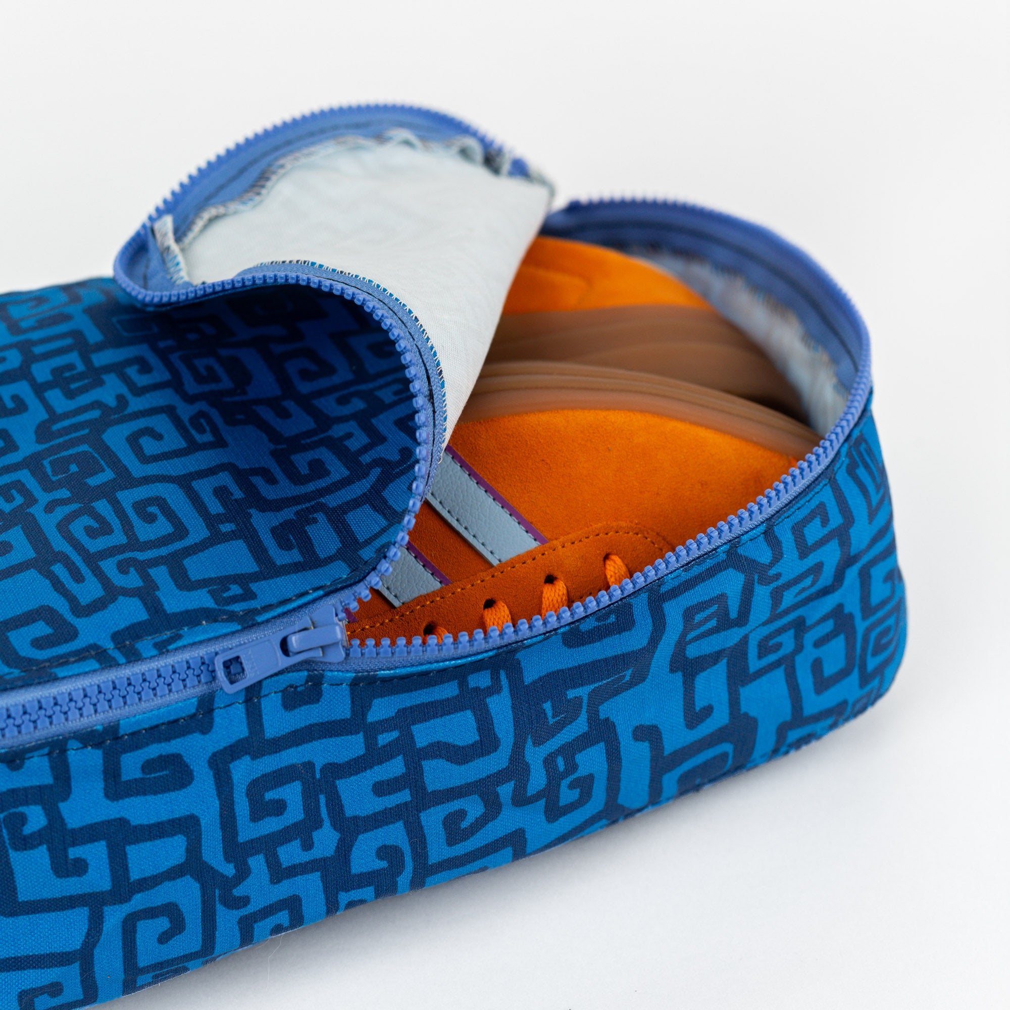 Grecian Grid Packing Cube in Midnight