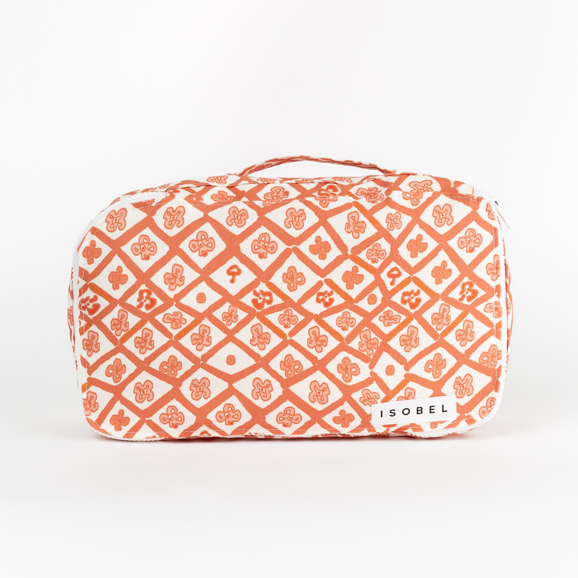 Picasso Trellis Packing Cube in Coral