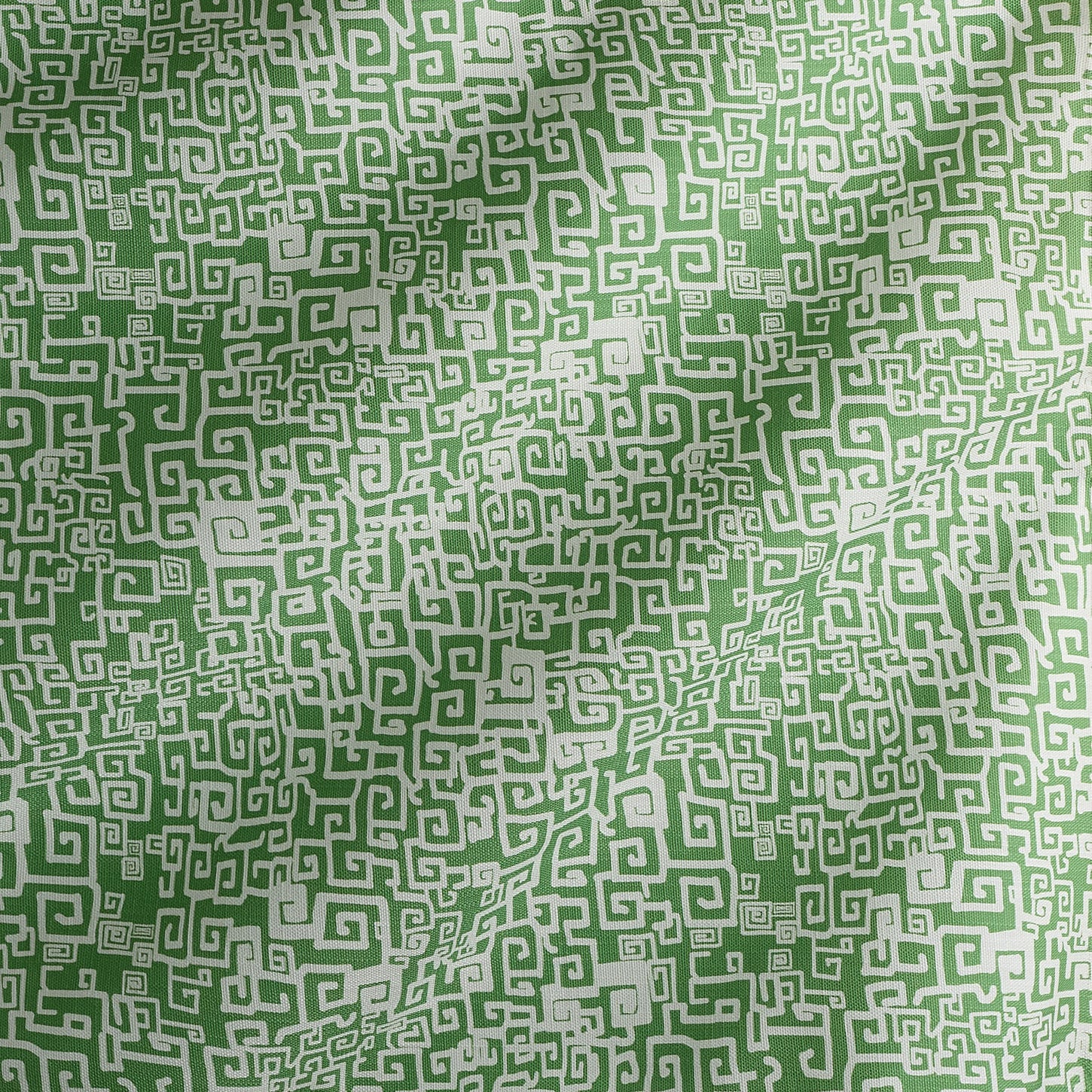 Grecian Grid Fabric in Seaglass