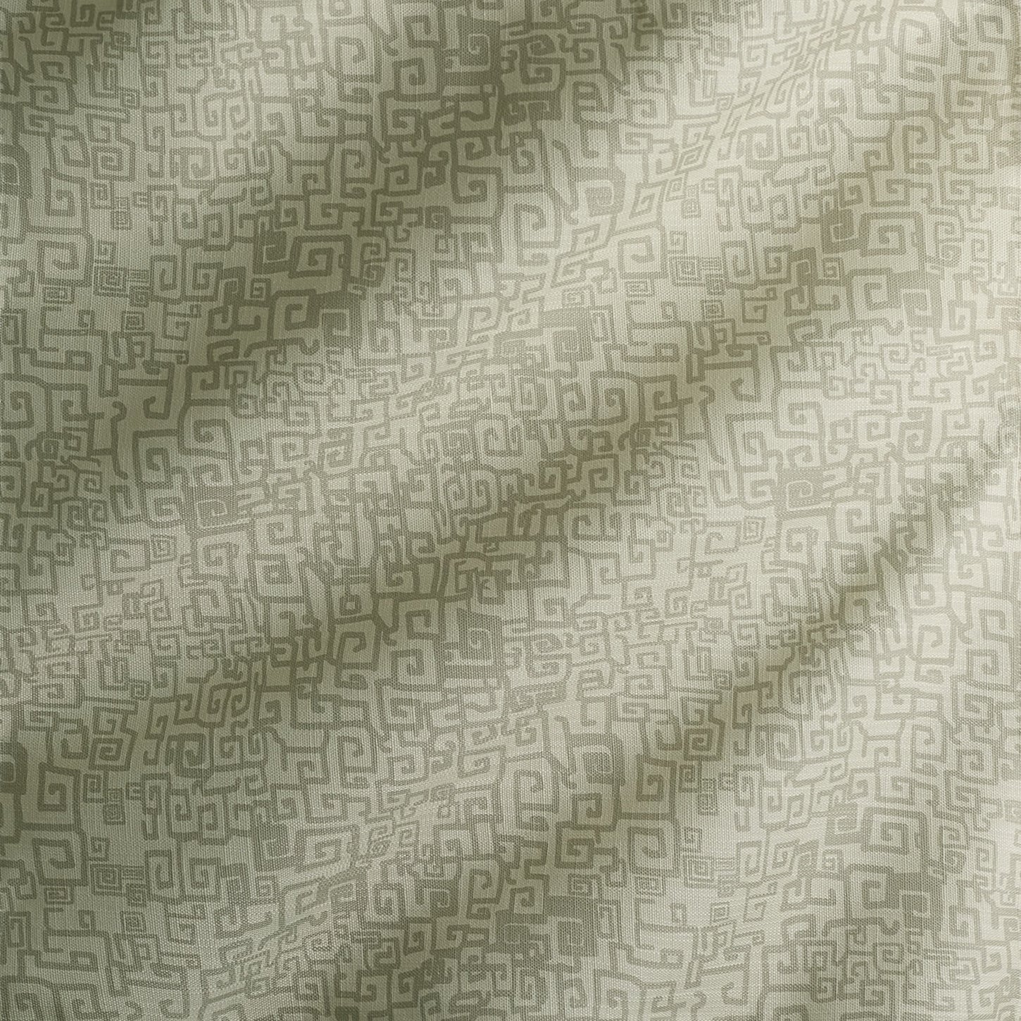 Grecian Grid Fabric in Stone