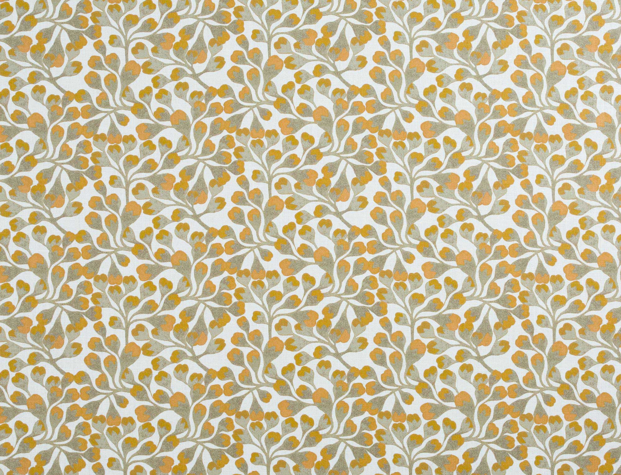 Budding Bulbs Fabric in Natural