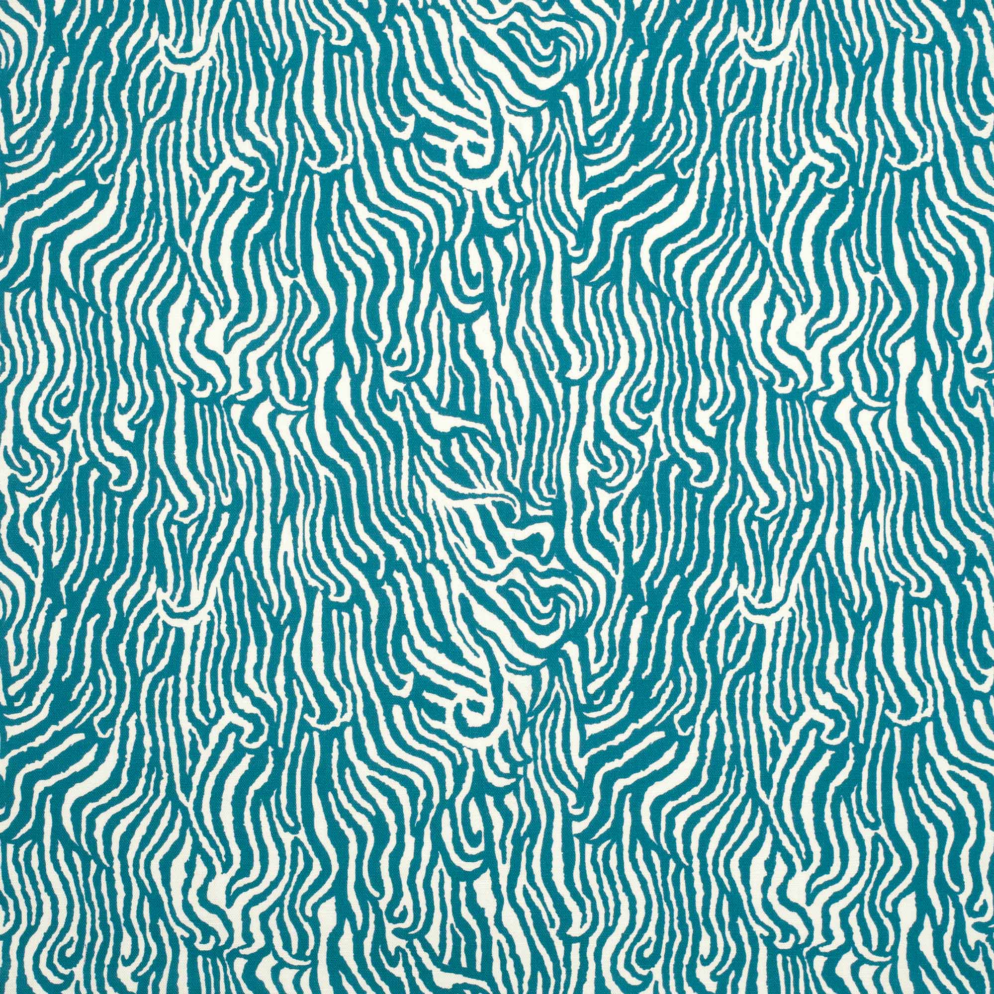 Leo Fabric in Lagoon
